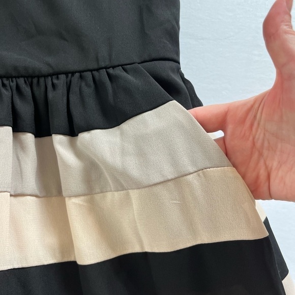American Rag Santa Rosa Racerback Black and Cream Dress Size medium With Tags - Picture 9 of 11